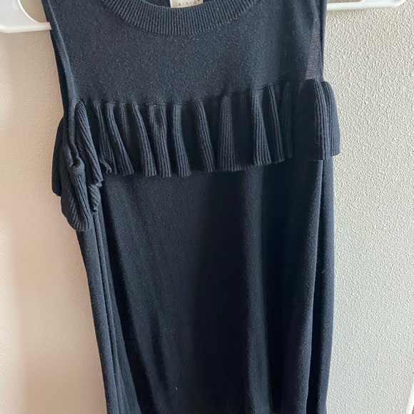 Target black long sleeve off the shoulder top - Picture 1 of 3
